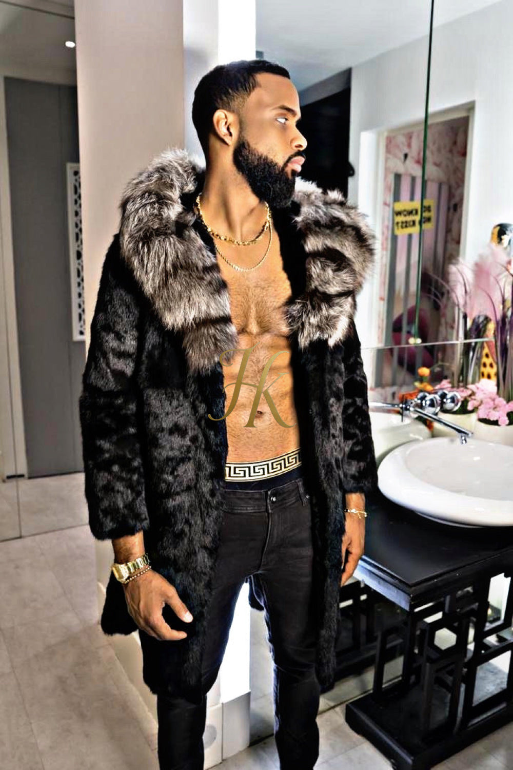 Luxurious Fox Fur Coats for Men - Elevate Your Style and Warmth - kayibstrore