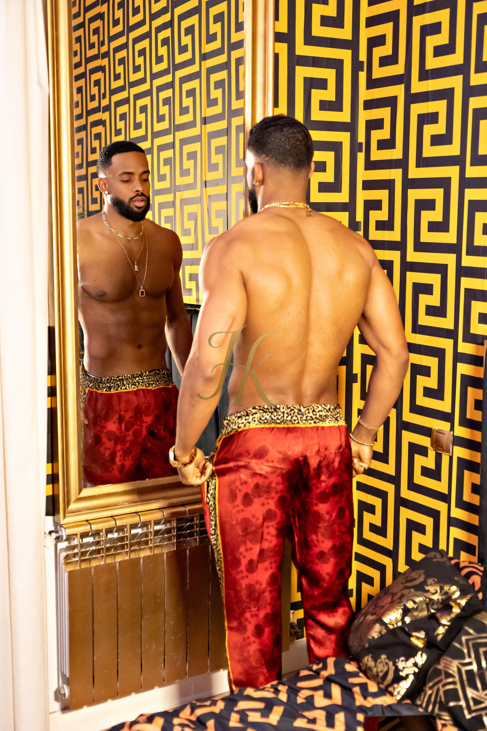 Men's Tailored Silk Trousers | Italian Luxury, Contemporary Elegance, Designer Clothing - kayibstrore