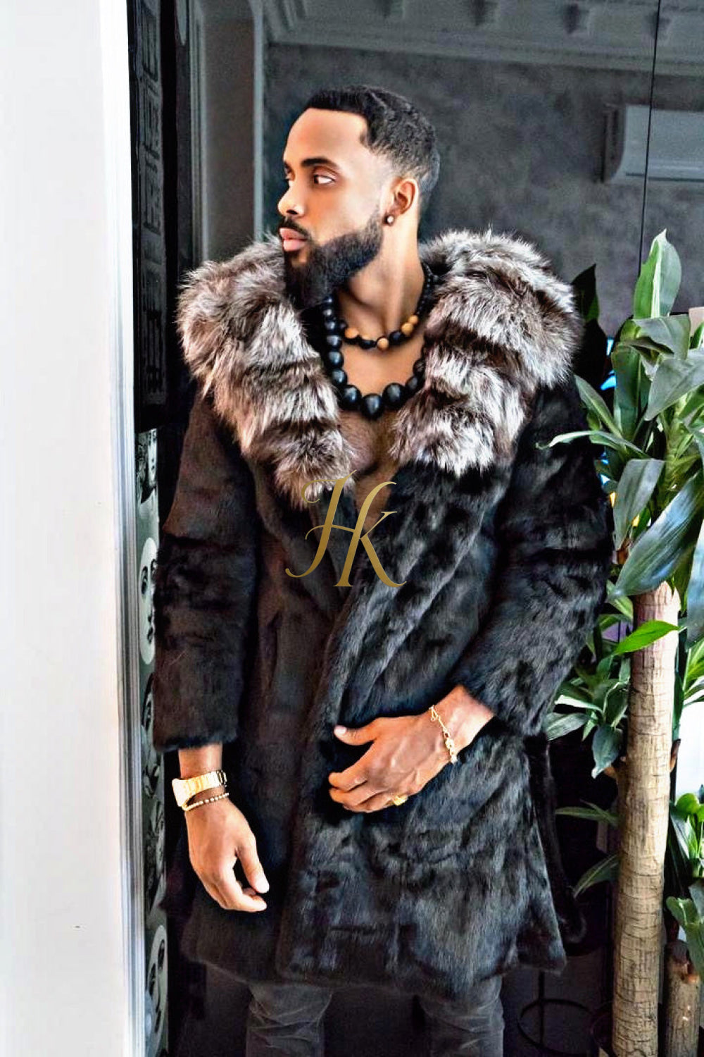 Luxurious Fox Fur Coats for Men - Elevate Your Style and Warmth - kayibstrore