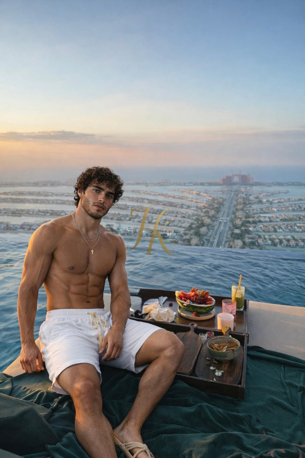 Luxury White Nomad Boho Short – Signature Edition