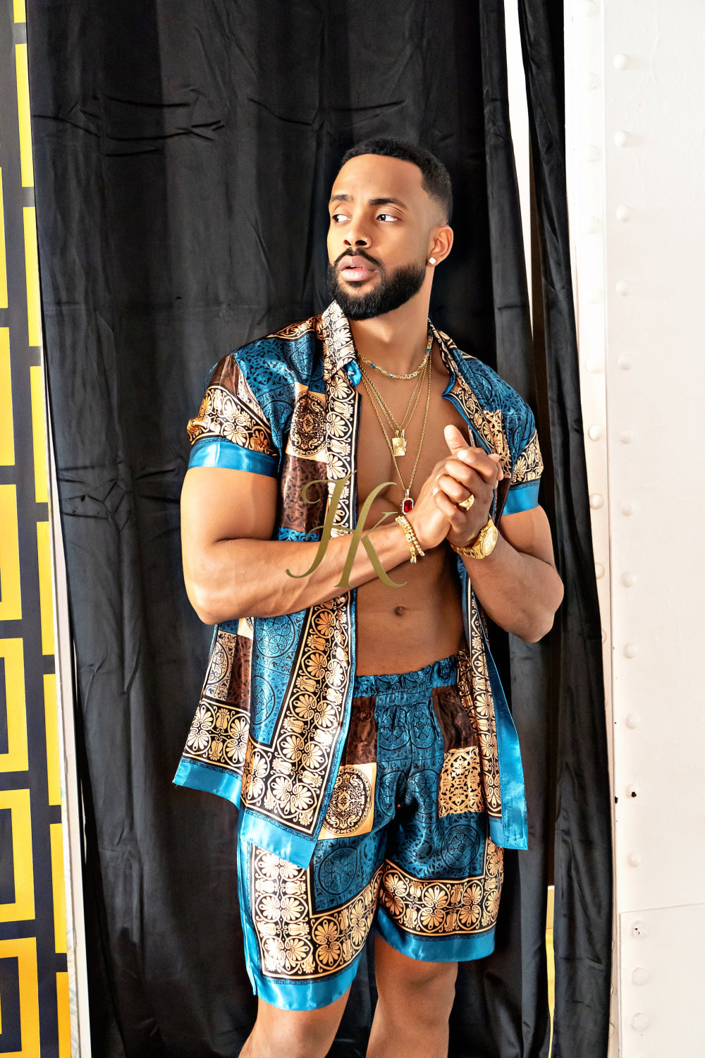 Men's Luxury Silk Dress Set Outfit - Elevate Your Style Game with Ultimate Comfort and Unbeatable Quality - kayibstrore