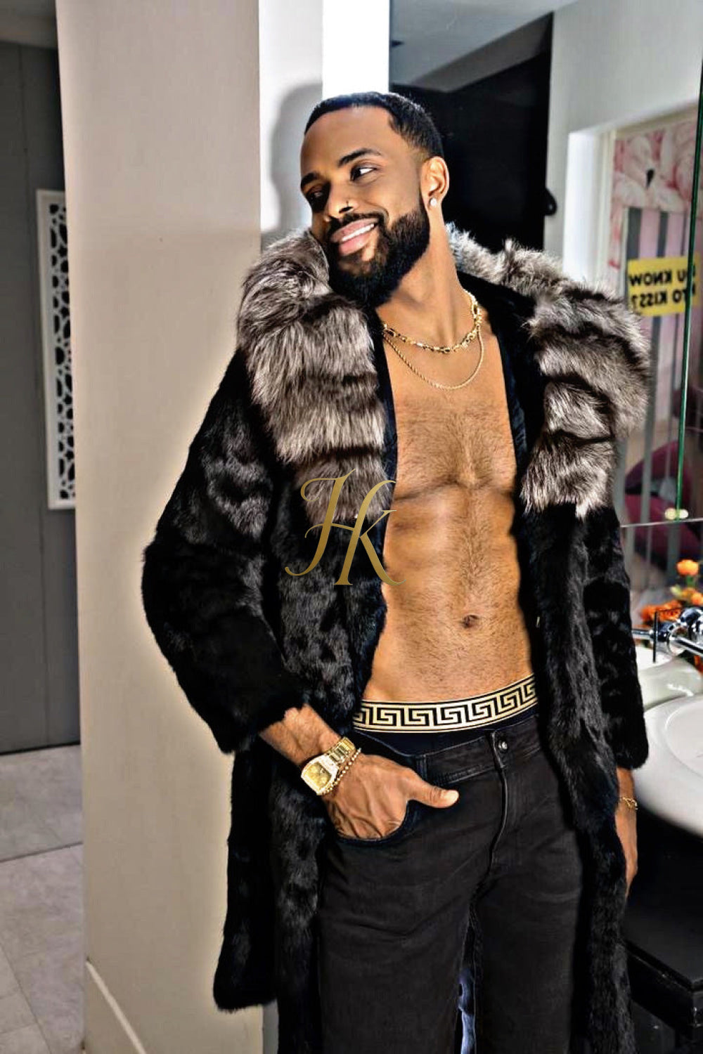 Luxurious Fox Fur Coats for Men - Elevate Your Style and Warmth - kayibstrore
