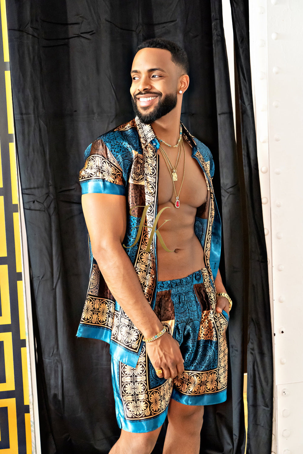 Men's Luxury Silk Dress Set Outfit - Elevate Your Style Game with Ultimate Comfort and Unbeatable Quality - kayibstrore