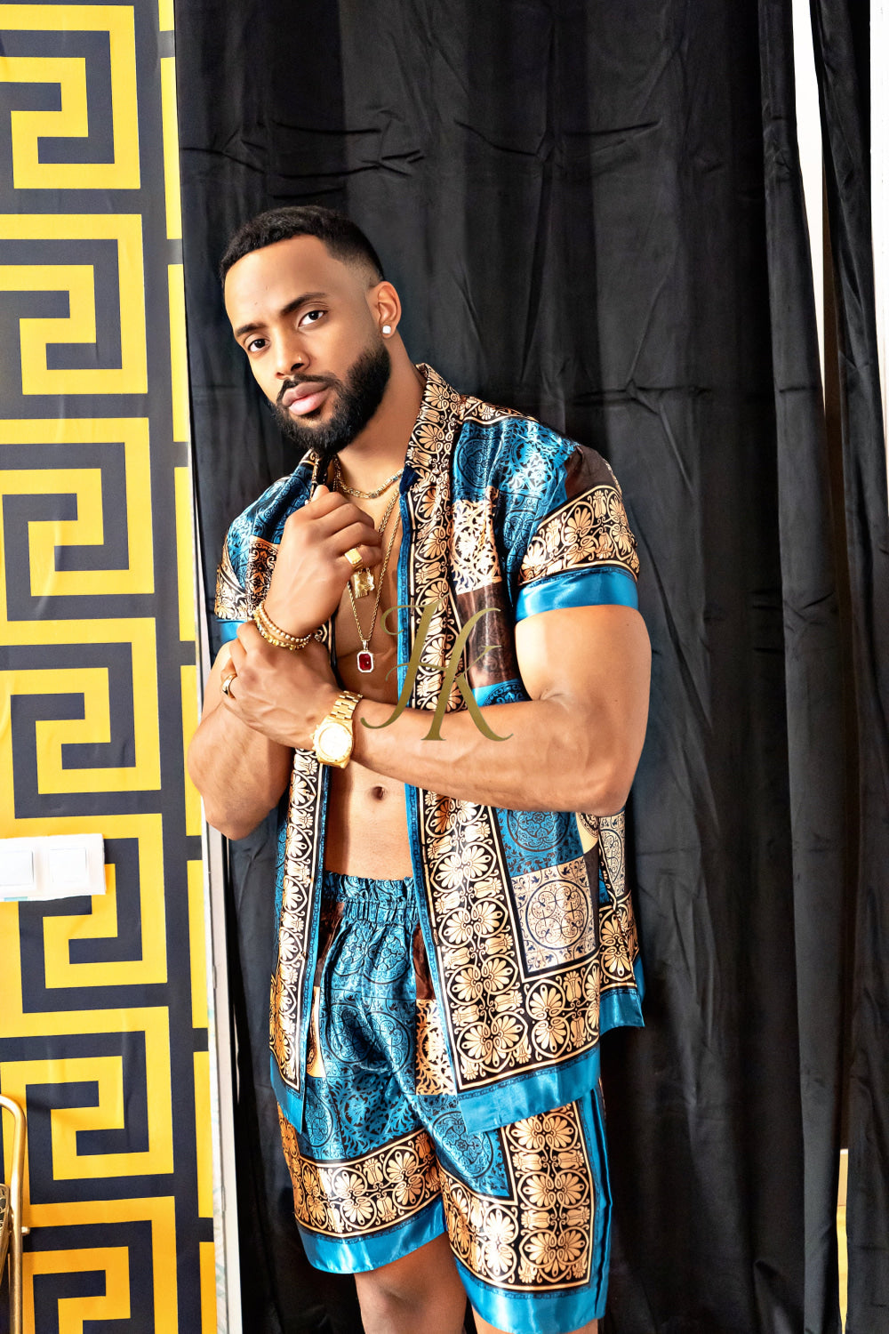 Men's Luxury Silk Dress Set Outfit - Elevate Your Style Game with Ultimate Comfort and Unbeatable Quality - kayibstrore