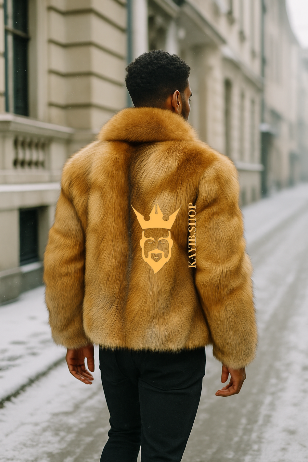 Luxurious Fox Fur Coats for Men