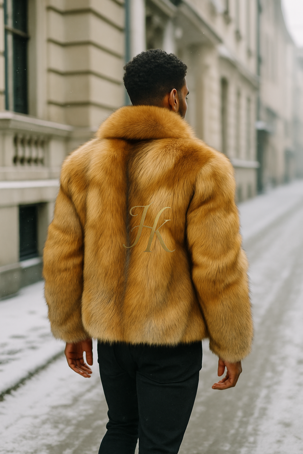 Luxurious Fox Fur Coats for Men