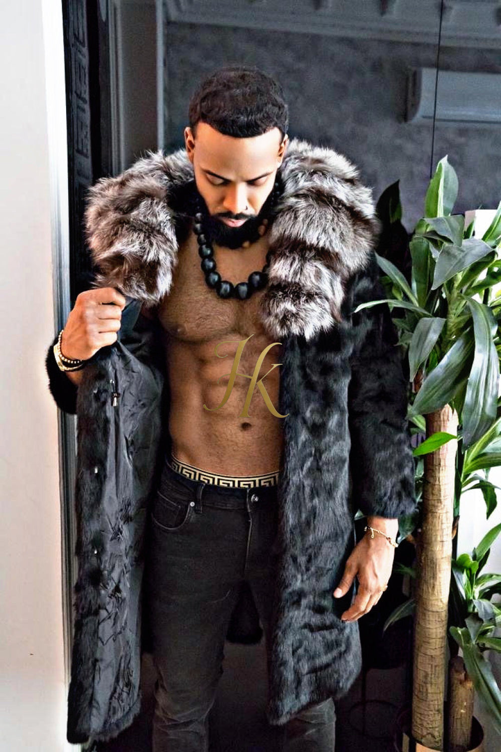 Luxurious Fox Fur Coats for Men - Elevate Your Style and Warmth - kayibstrore