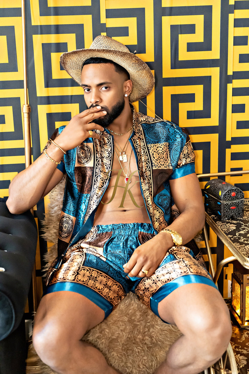 Men's Luxury Silk Dress Set Outfit - Elevate Your Style Game with Ultimate Comfort and Unbeatable Quality - kayibstrore