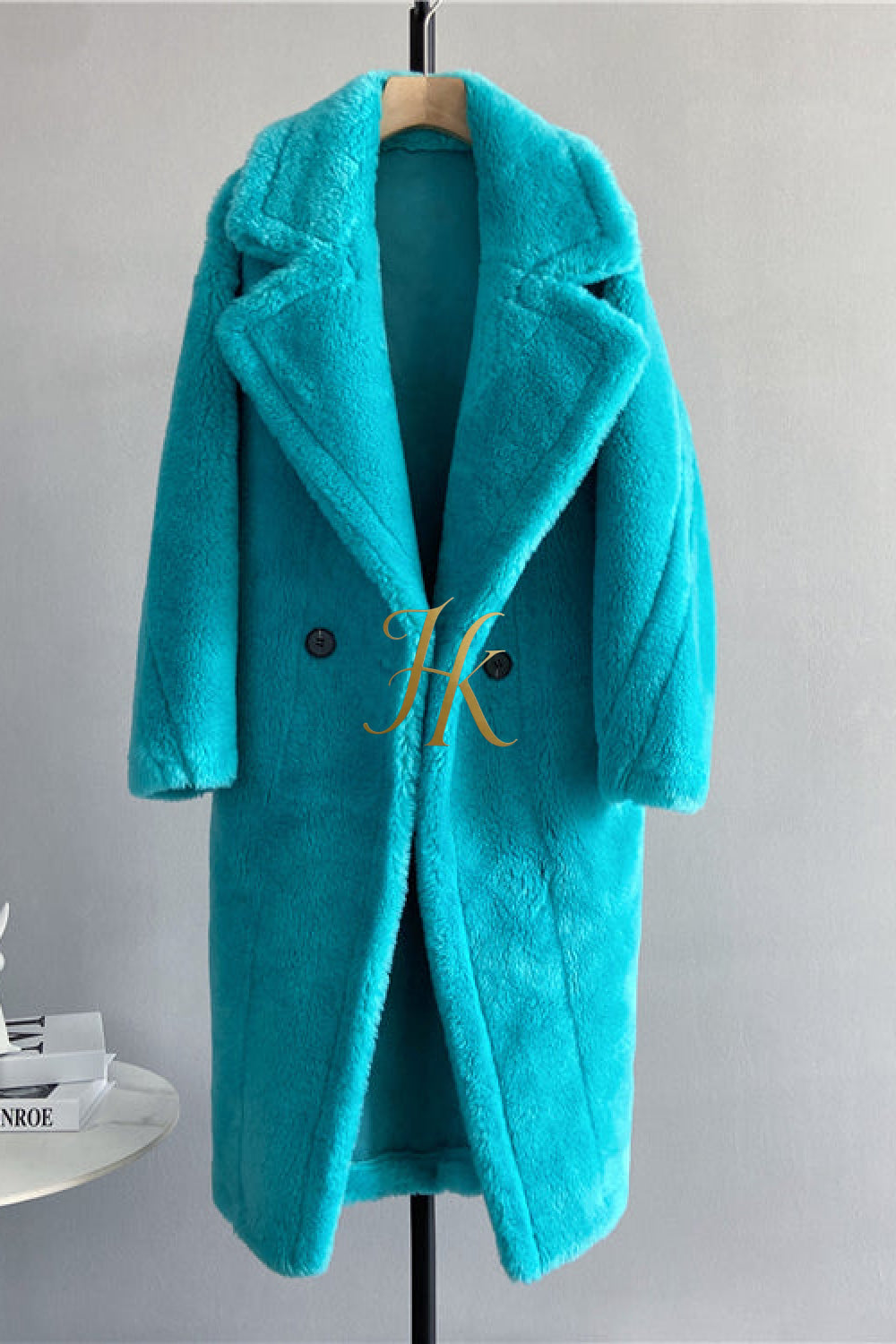 Luxury Teddy genuine wool sheepskin Luxury Coat - Stay Warm and Stylish in this Ethically Produced Fur Coat couple goals - kayibstrore