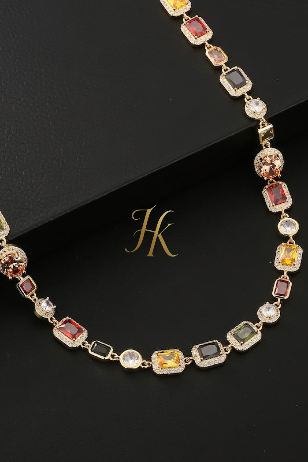 2PCS Iced Out Necklace & Bracelet Set - 10MM Colorful Zirconia Chain with Real Gold Plating, Hip Hop Jewelry for Men & Women - Perfect for Father's Day, Wedding, Anniversary, and Birthday Gifts - kayibstrore