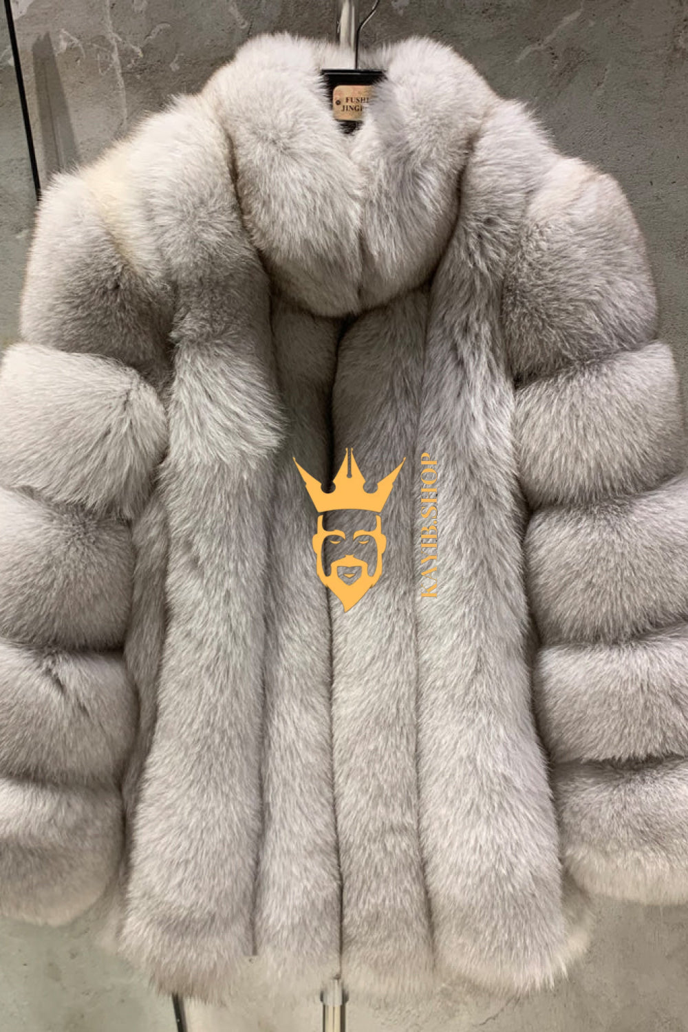 Luxury Handmade Premium coat& wool Real Fur Coats with Rex Rabbit Fur - kayibstrore