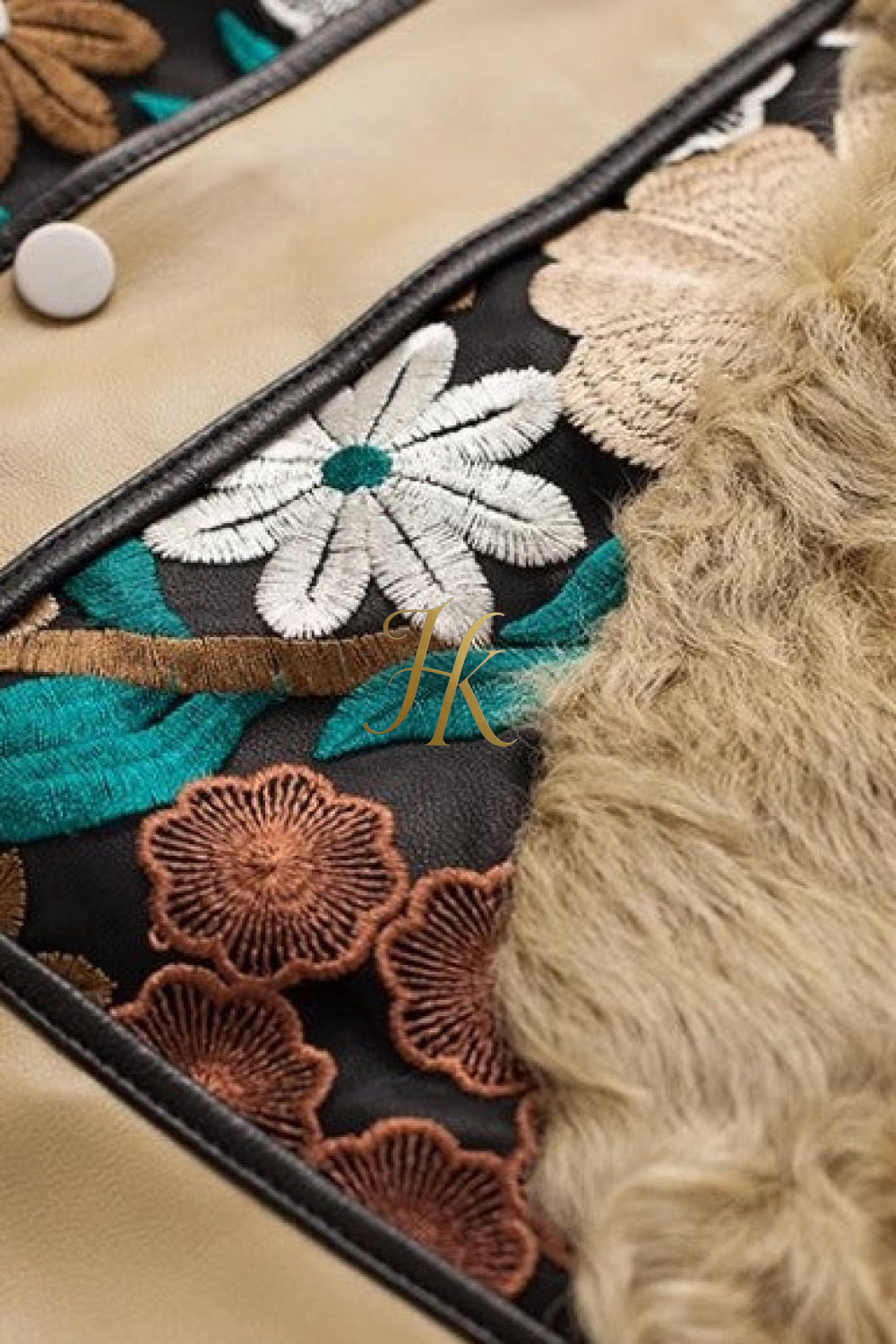 Luxury Handmade Premium fox fur & wool Real Fur Coats with Rex Rabbit Fur - kayibstrore