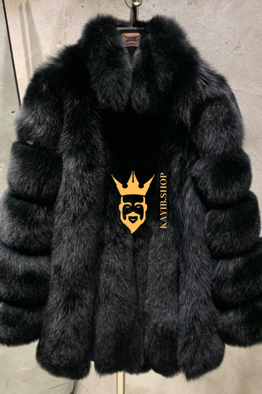 Luxury Handmade Premium coat& wool Real Fur Coats with Rex Rabbit Fur - kayibstrore