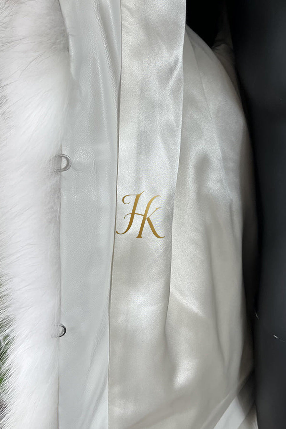 Luxury Handmade Premium fox fur & wool Real Fur Coats with Rex Rabbit Fur - kayibstrore