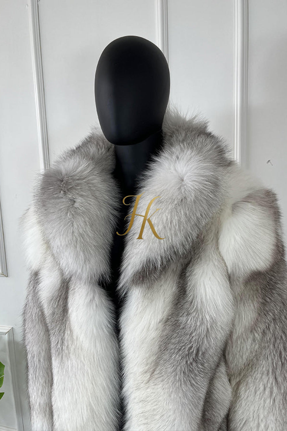 Luxury Handmade Premium fox fur & wool Real Fur Coats with Rex Rabbit Fur - kayibstrore