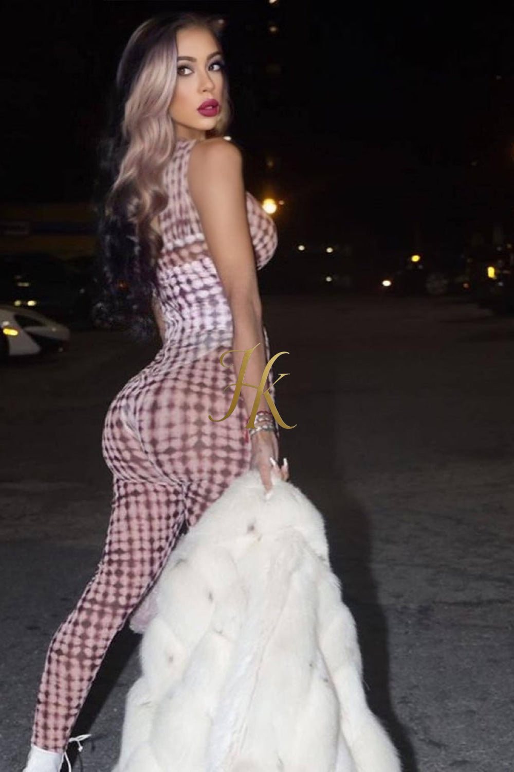 Experience Winter Elegance: Natural White Fox Fur Coat for Women – Luxurious, Stylish, and Authentically Crafted - kayibstrore