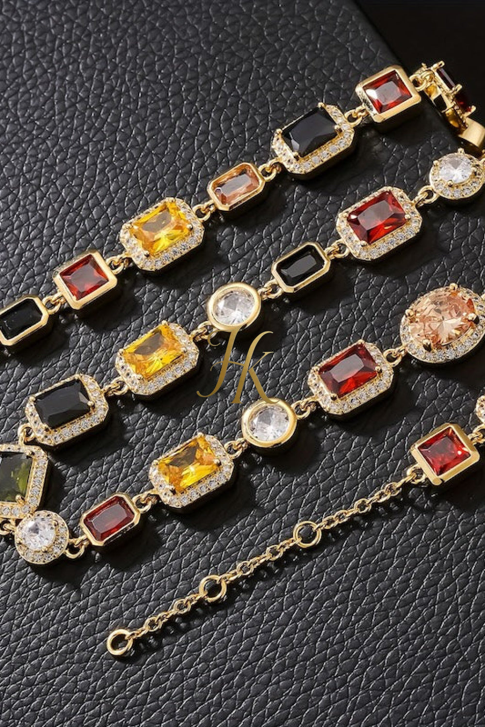 2PCS Iced Out Necklace & Bracelet Set - 10MM Colorful Zirconia Chain with Real Gold Plating, Hip Hop Jewelry for Men & Women - Perfect for Father's Day, Wedding, Anniversary, and Birthday Gifts - kayibstrore