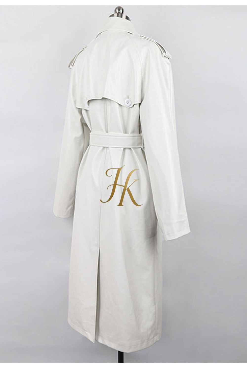 Autumn Elegance: Extra Long Oversized Black Faux Leather Trench Coat for Women - Trendsetting Fashion with Double-Breasted Style, Long Sleeves, and Cinch Belt - kayibstrore