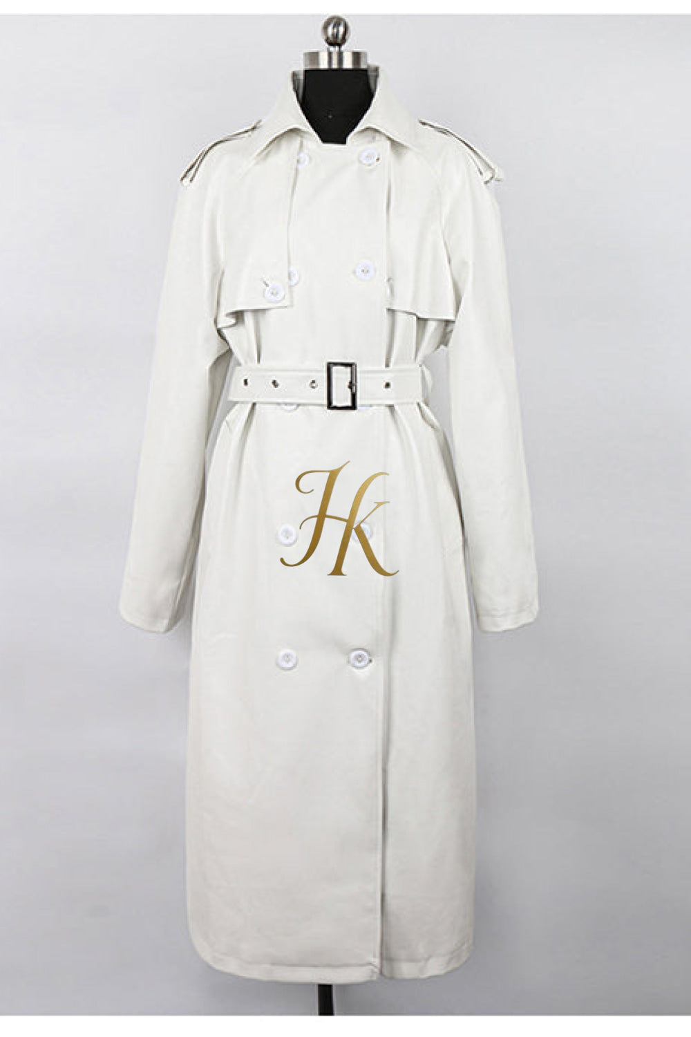 Autumn Elegance: Extra Long Oversized Black Faux Leather Trench Coat for Women - Trendsetting Fashion with Double-Breasted Style, Long Sleeves, and Cinch Belt - kayibstrore