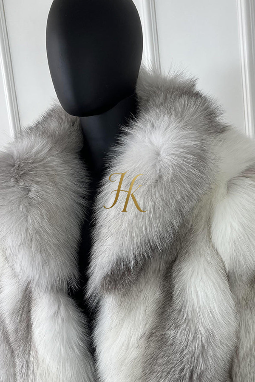 Luxury Handmade Premium fox fur & wool Real Fur Coats with Rex Rabbit Fur - kayibstrore
