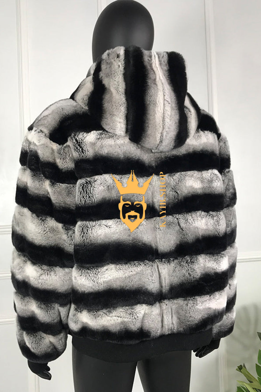 Luxury Handmade Premium Cashmere & wool Real Fur Coats with Rex Rabbit Fur - kayibstrore