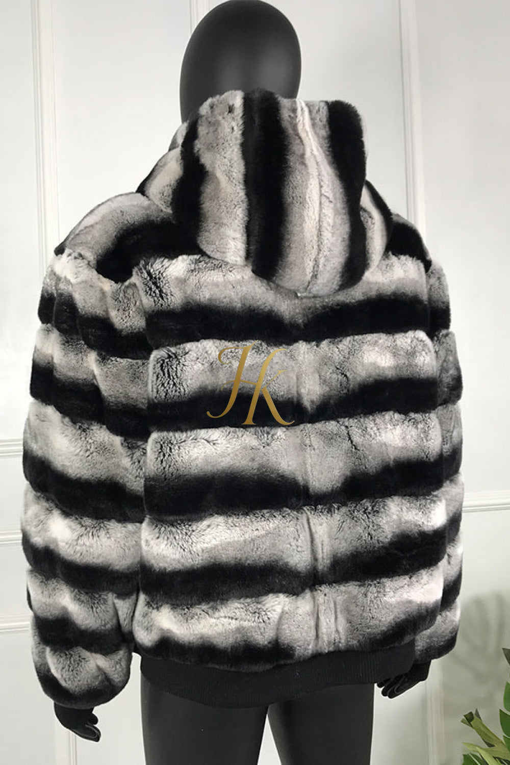 Luxury Handmade Premium Cashmere & wool Real Fur Coats with Rex Rabbit Fur - kayibstrore