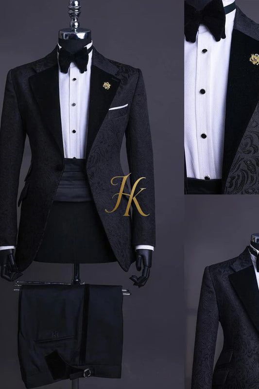 Mens Suit Premium two Piece Rust / Terracotta Mens Suit for Wedding, Engagement, Prom, Groom wear and Groomsmen Suits - kayibstrore