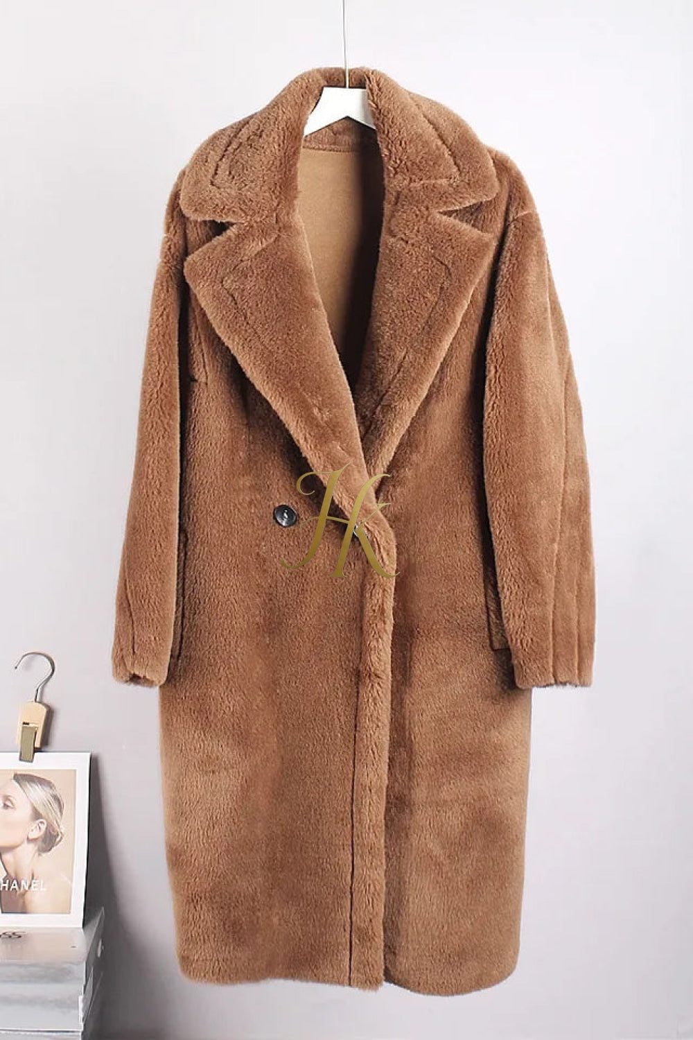 Luxury Teddy genuine wool sheepskin Luxury Coat - Stay Warm and Stylish in this Ethically Produced Fur Coat couple goals - kayibstrore