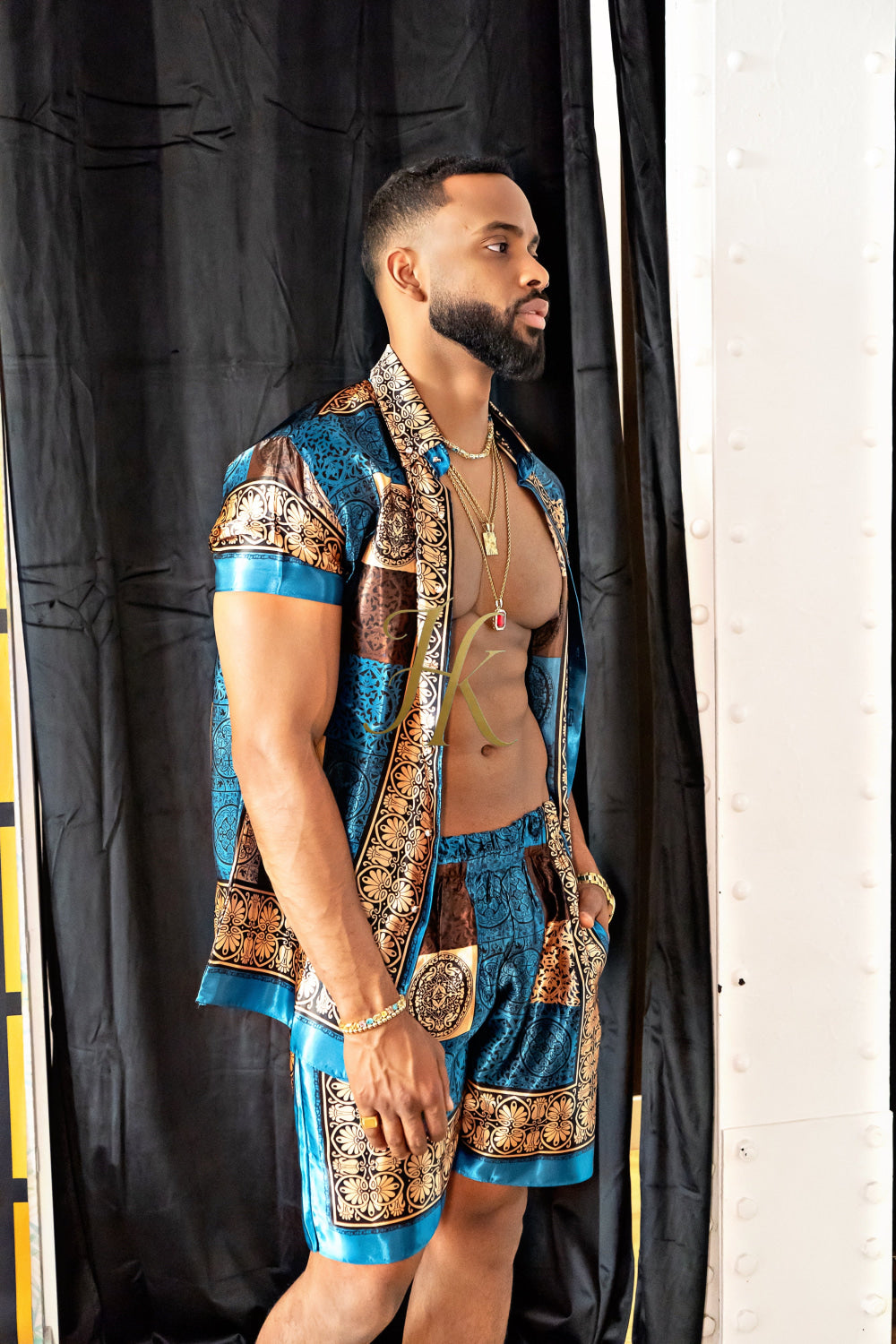 Men's Luxury Silk Dress Set Outfit - Elevate Your Style Game with Ultimate Comfort and Unbeatable Quality - kayibstrore
