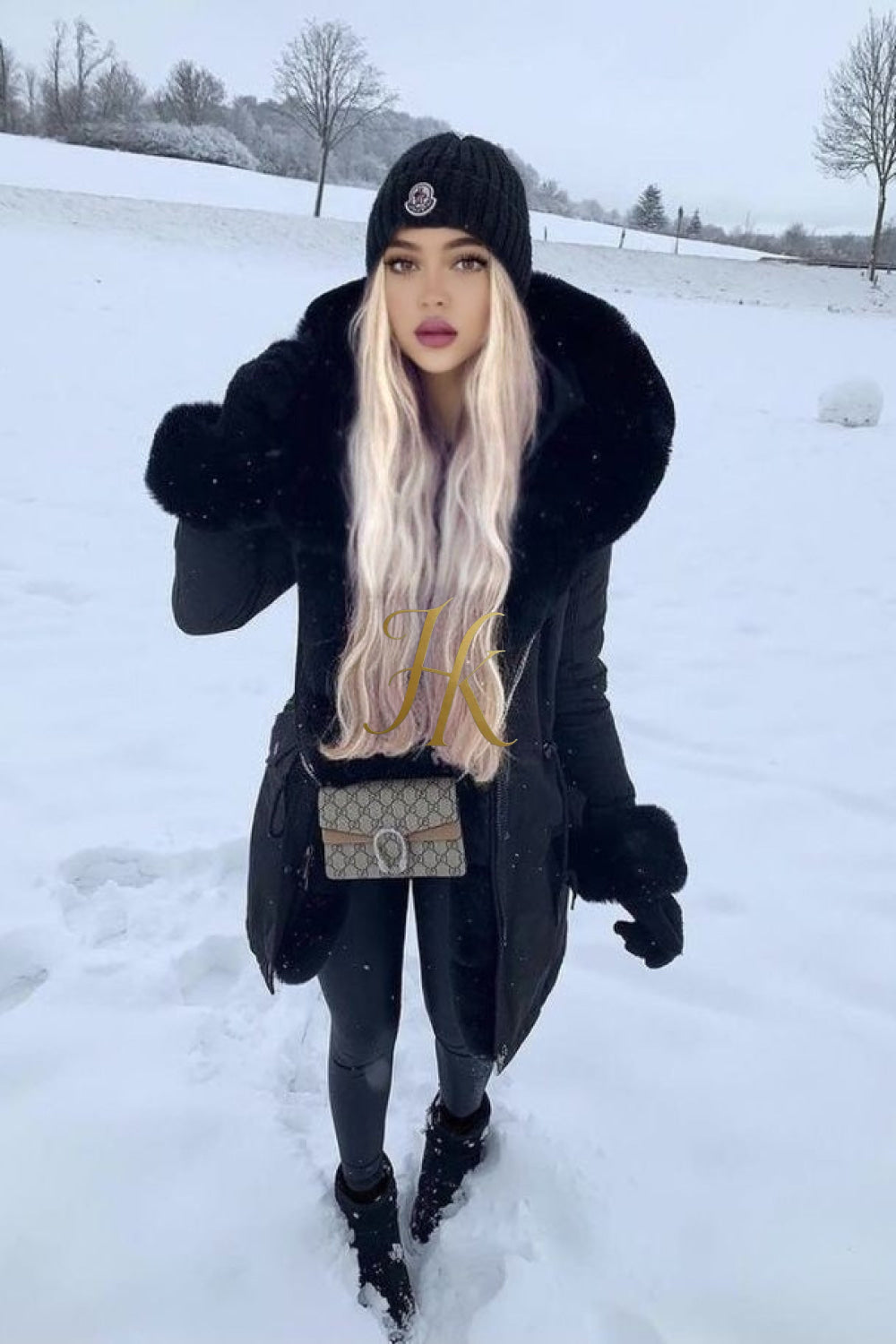 Unisex Luxury Eco-Friendly fox fur Coat - Stay Warm in Style and Sustainability - kayibstrore