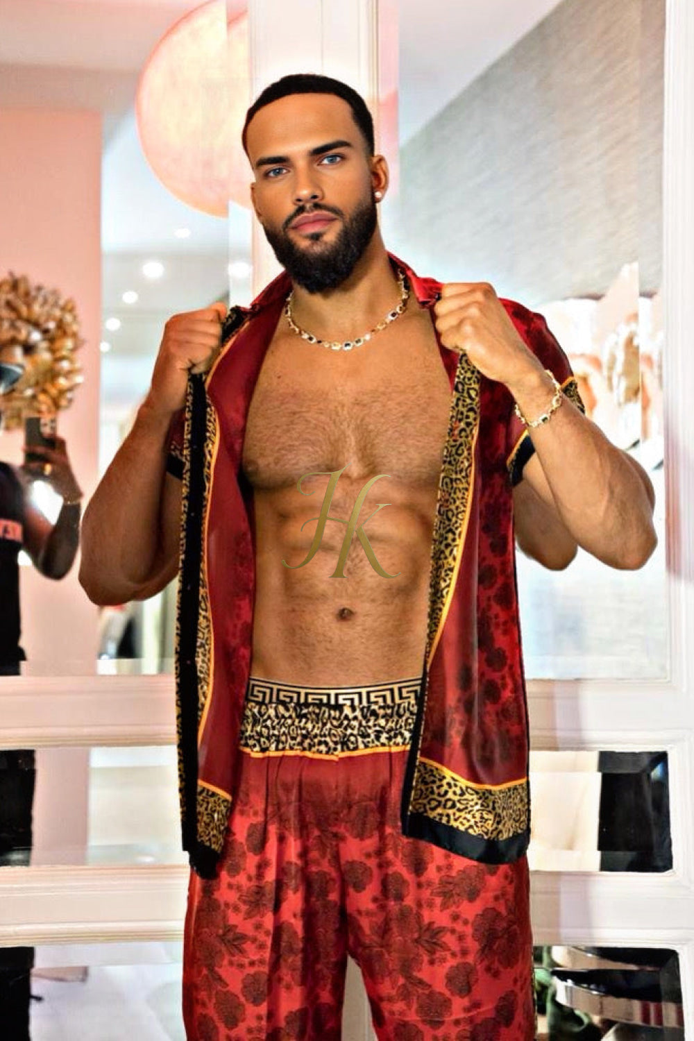 Handmade Outfits: Men's Luxury Silk Set - kayibstrore