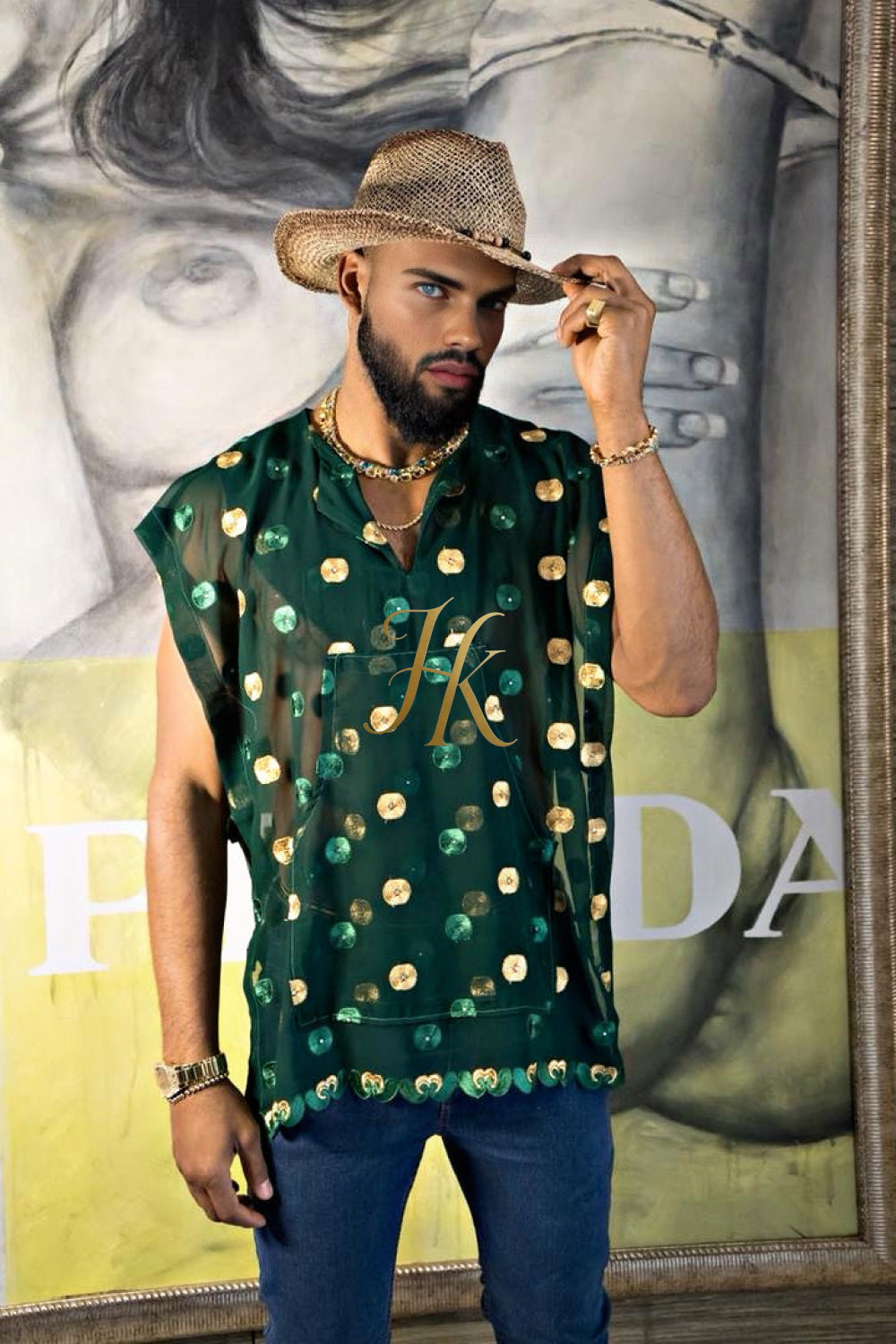 Exclusive Handmade Silk Top – Limited Edition: Only 10 Worldwide - kayibstrore