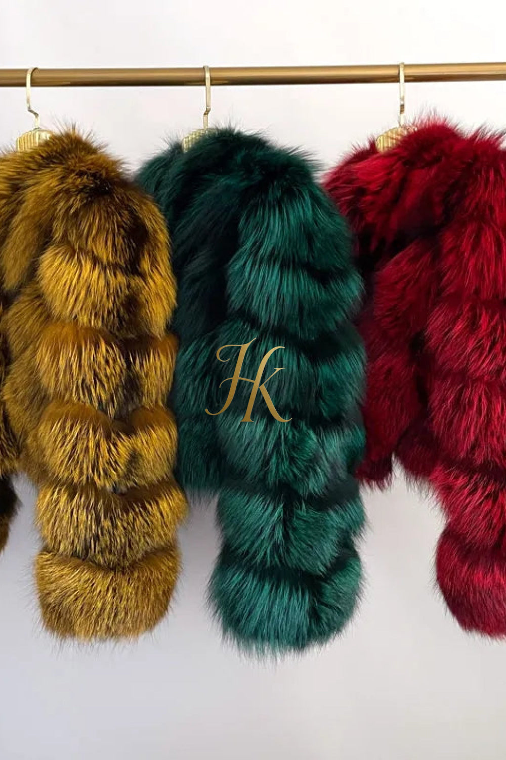Fashion Raccoon Fur Short Coat - Stay Stylish and Warm with Oversized Sleeves - 100% Real Fur Luxury - kayibstrore