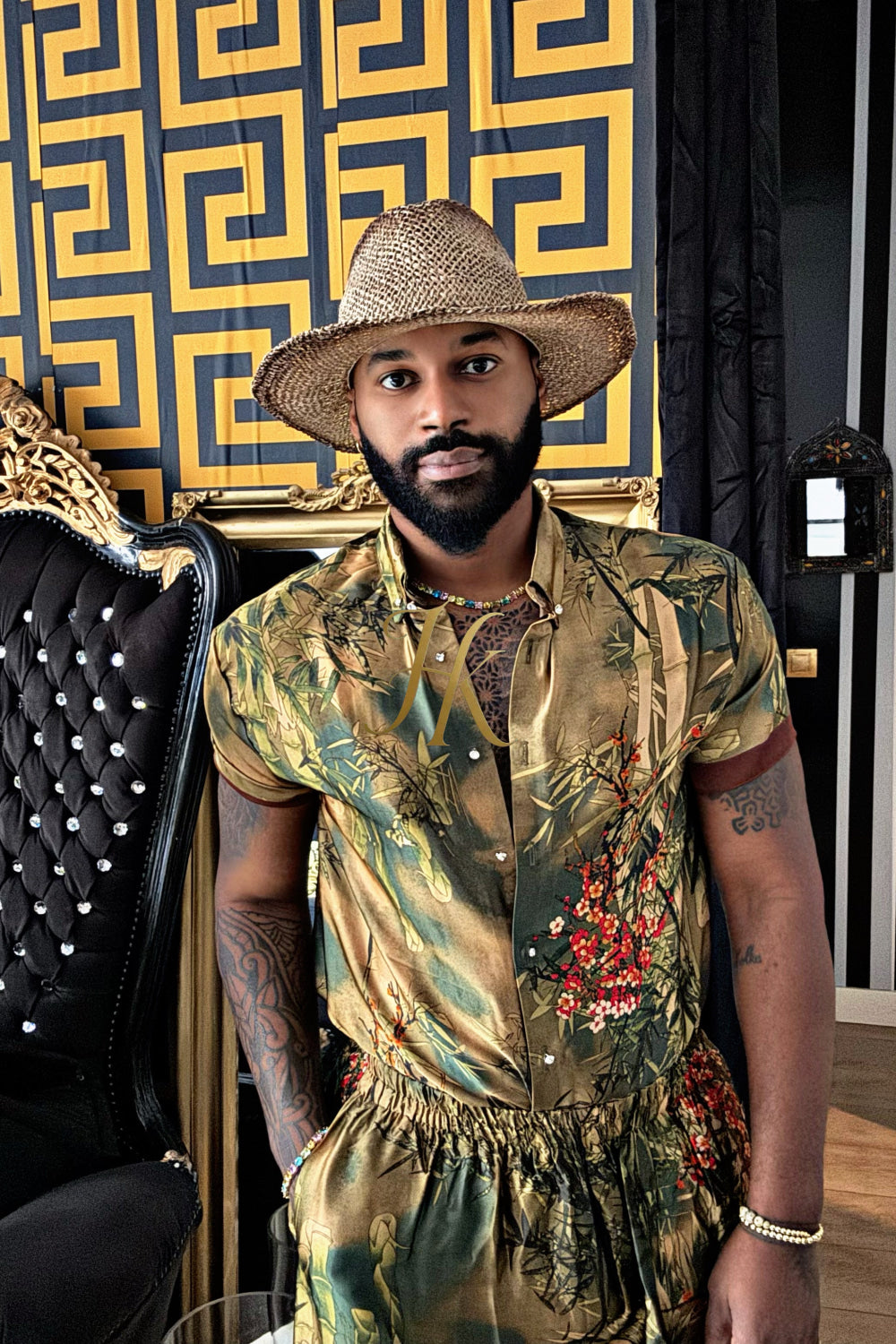 Luxury Handmade Outfits: Men's Luxury Silk Set - kayibstrore