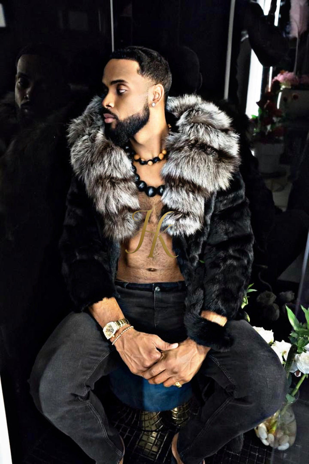 Luxurious Fox Fur Coats for Men - Elevate Your Style and Warmth - kayibstrore