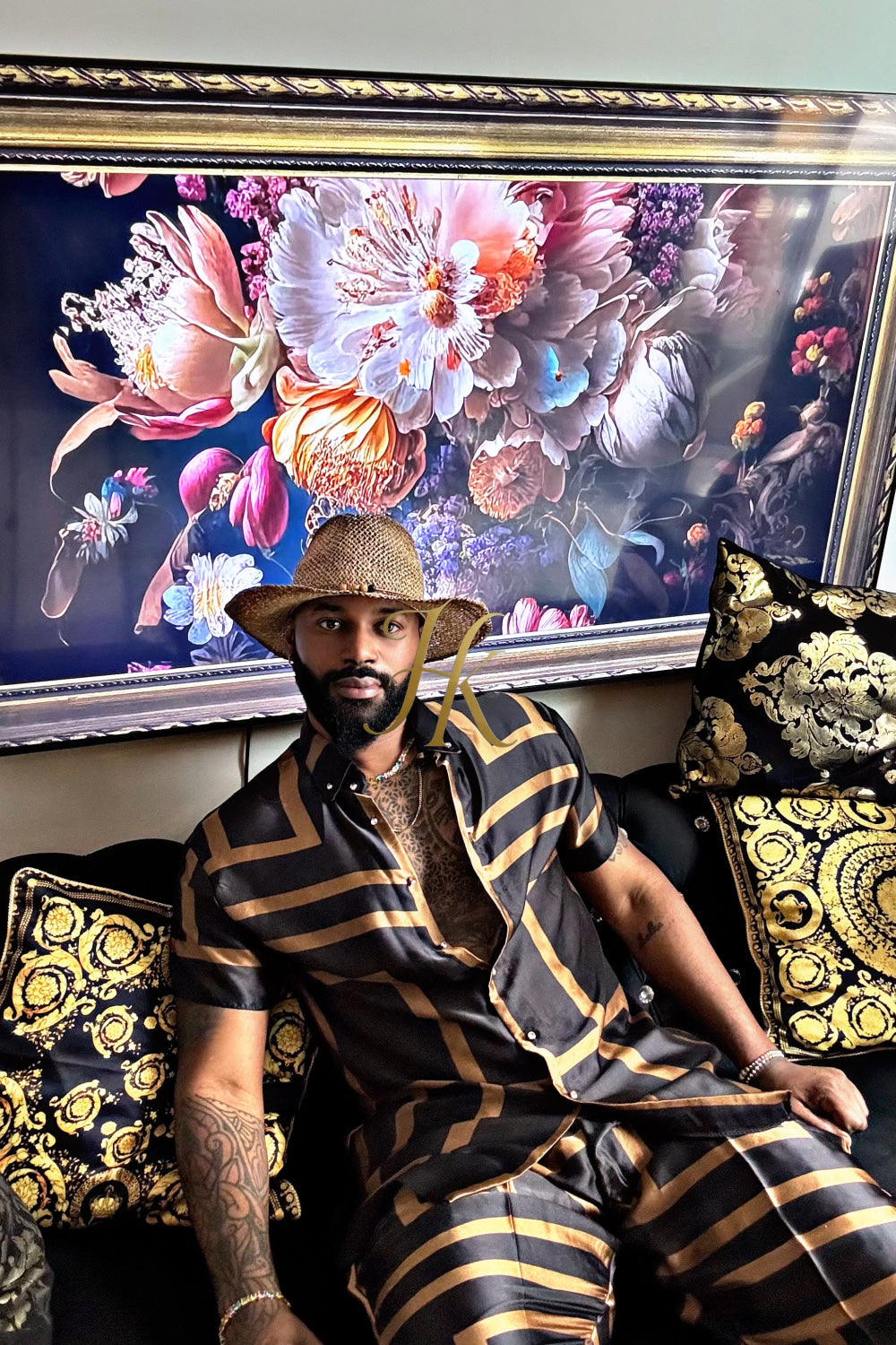 Handmade Outfits: Men's Luxury Silk Set - kayibstrore