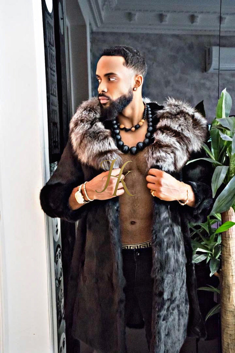Luxurious Fox Fur Coats for Men - Elevate Your Style and Warmth - kayibstrore