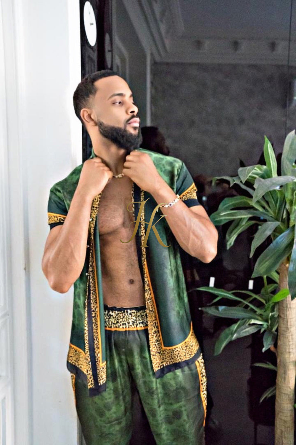 Handmade Outfits: Men's Luxury Silk Set - kayibstrore