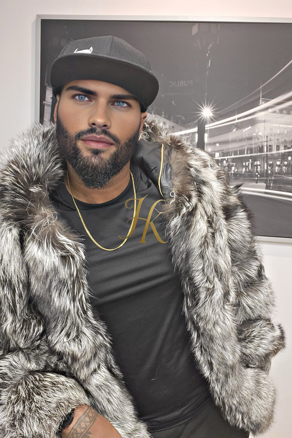 Luxurious Fox Fur Coats for Men - Elevate Your Style and Warmth - kayibstrore