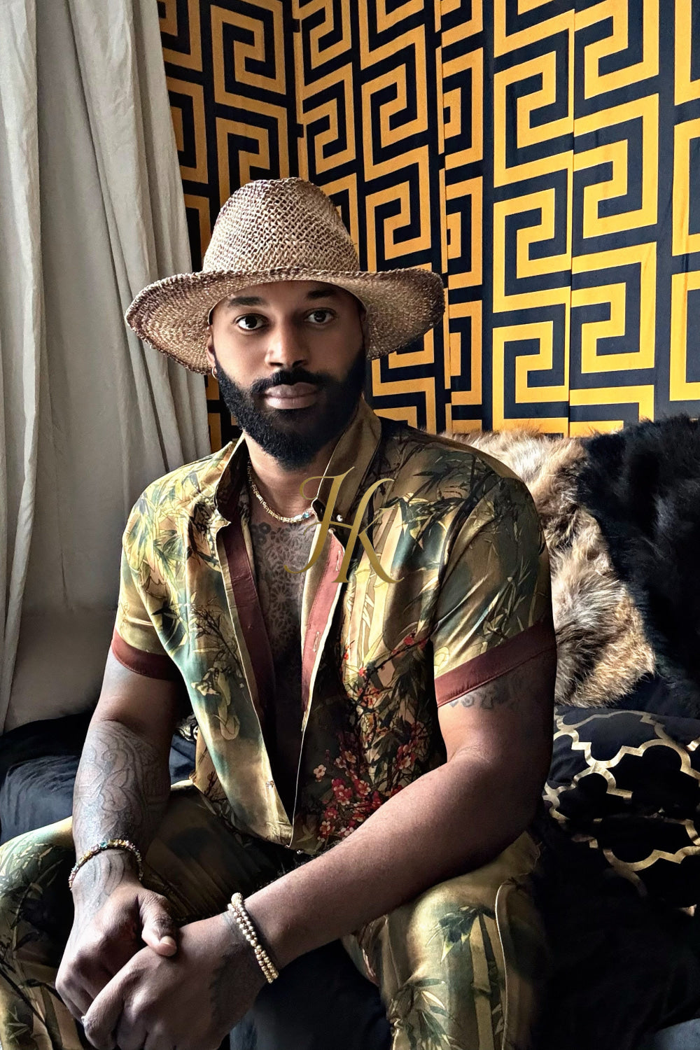 Luxury Handmade Outfits: Men's Luxury Silk Set - kayibstrore