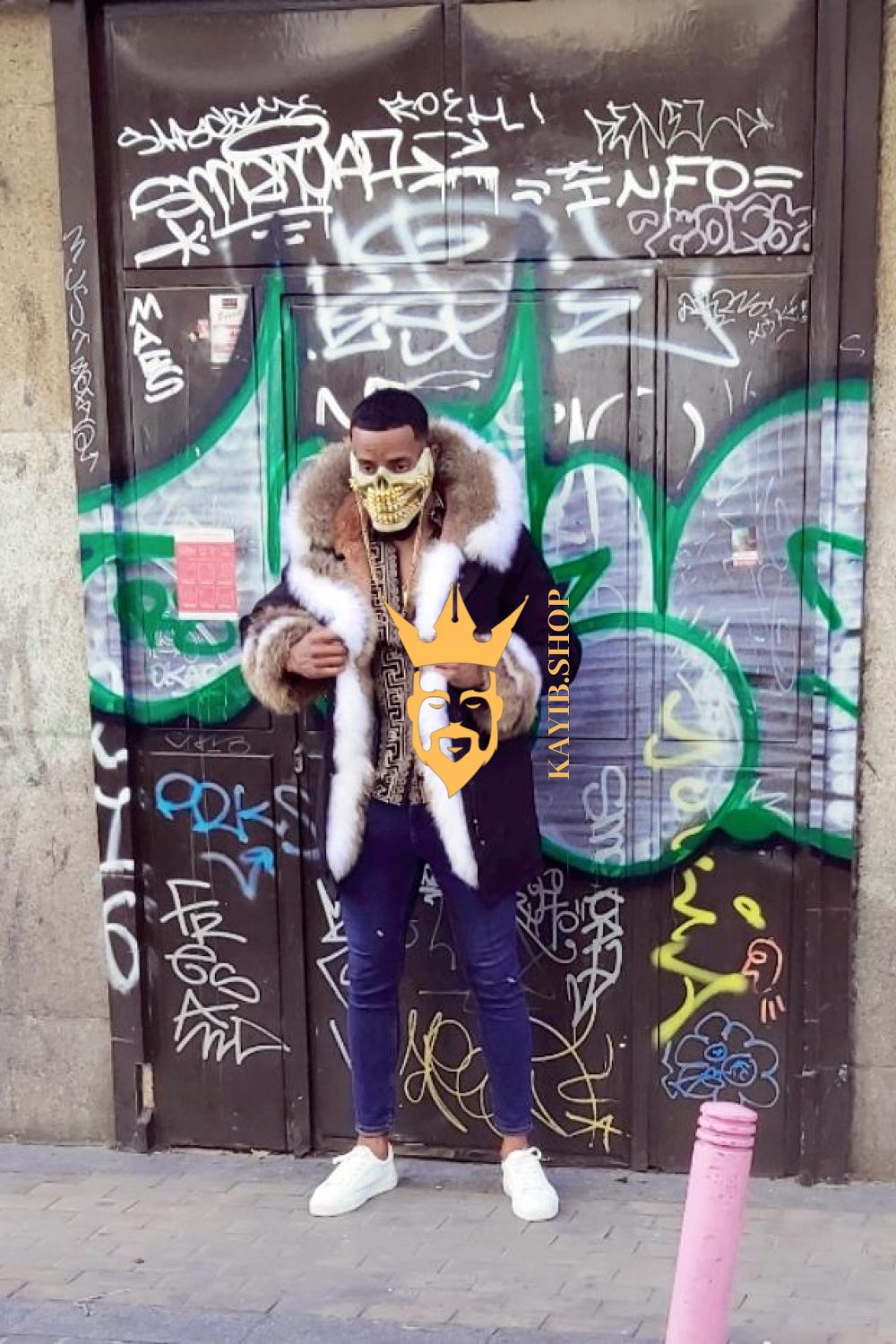 Mens Rabbit Fur Coats: Coats