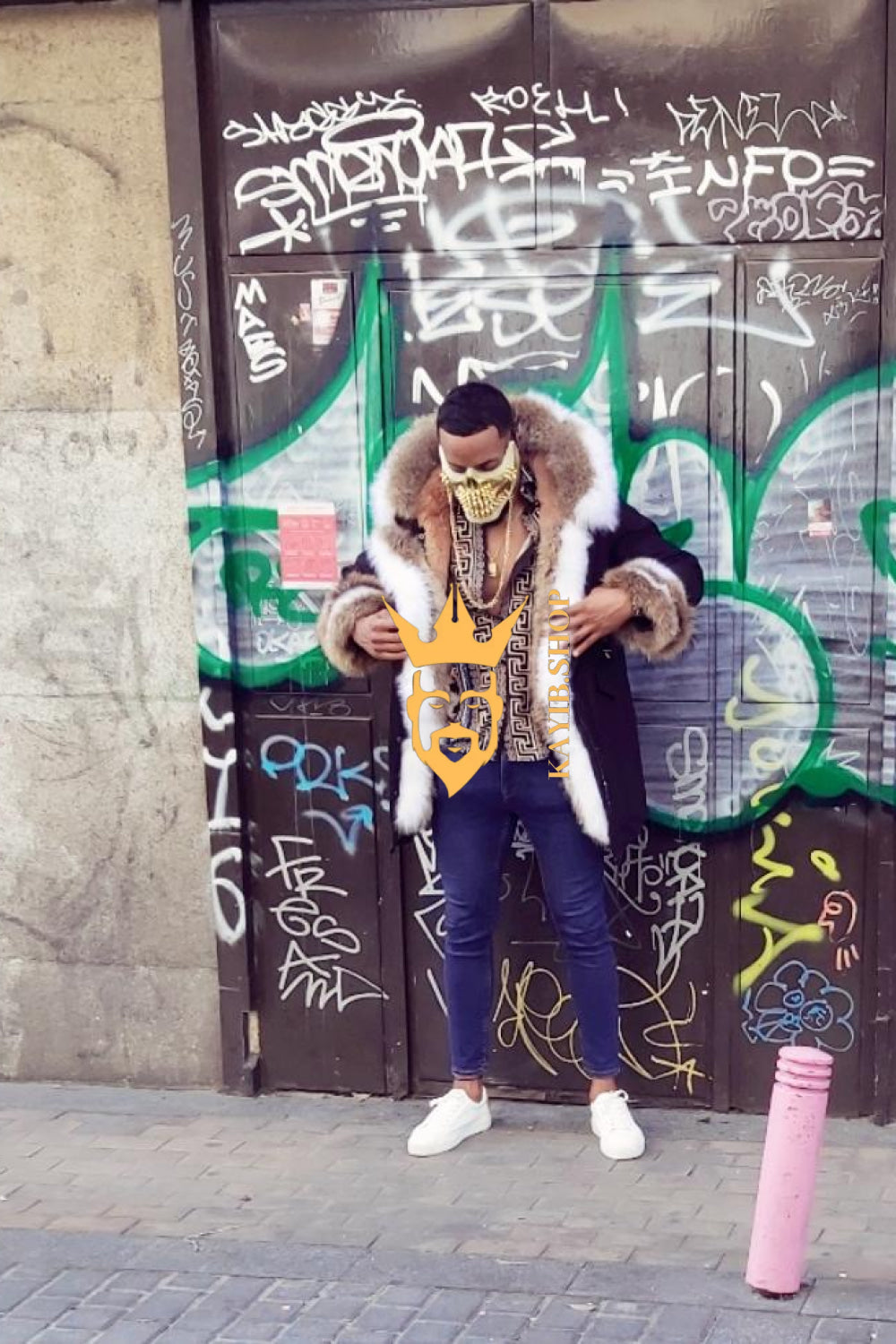 Mens Rabbit Fur Coats: Coats