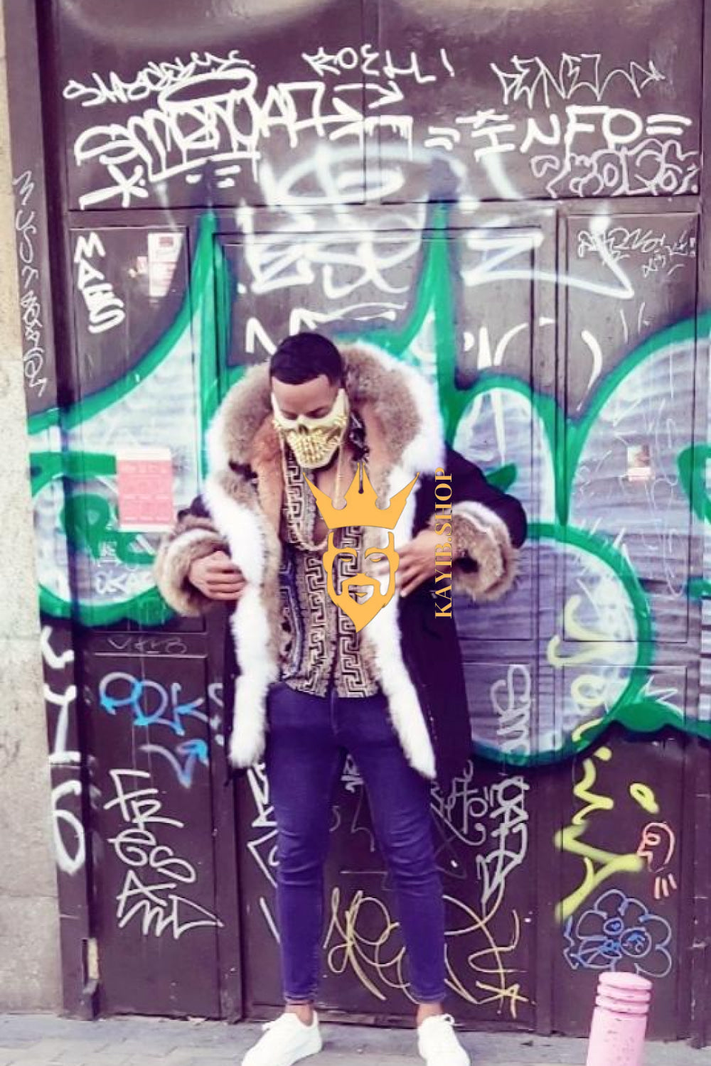 Mens Rabbit Fur Coats: Coats