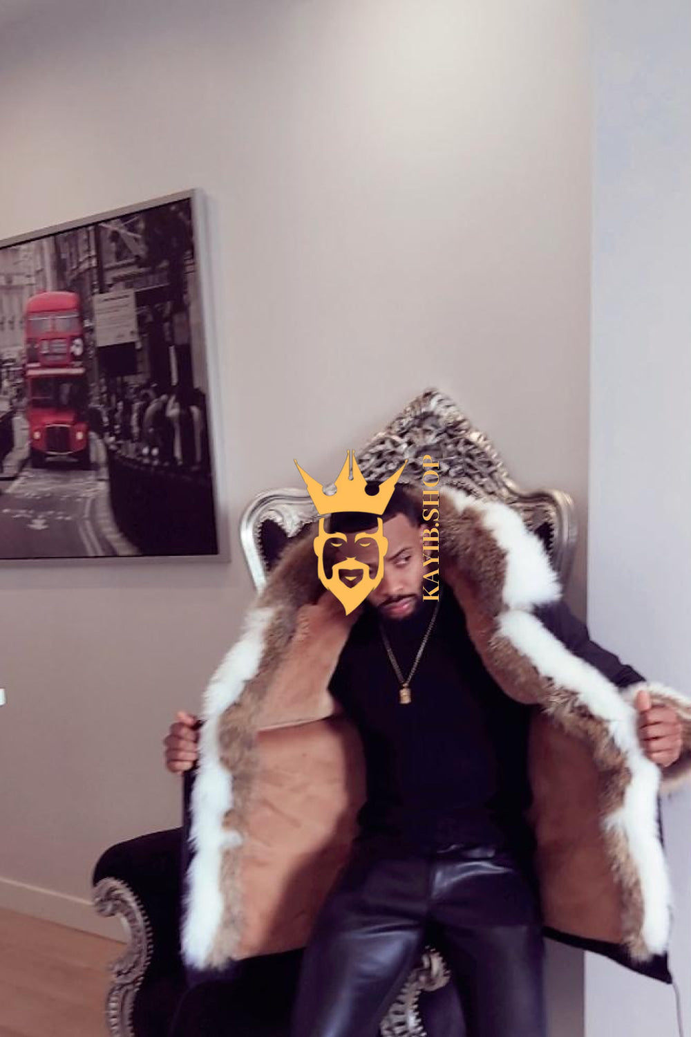 Mens Rabbit Fur Coats: Coats