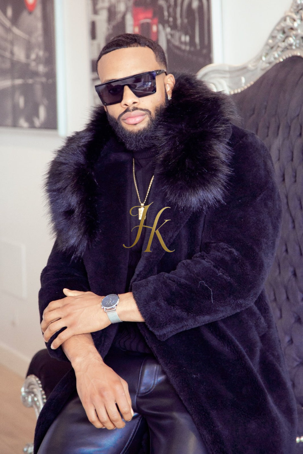 Buy Fur Coats Men Online Best Cheap Sale As Picture / M