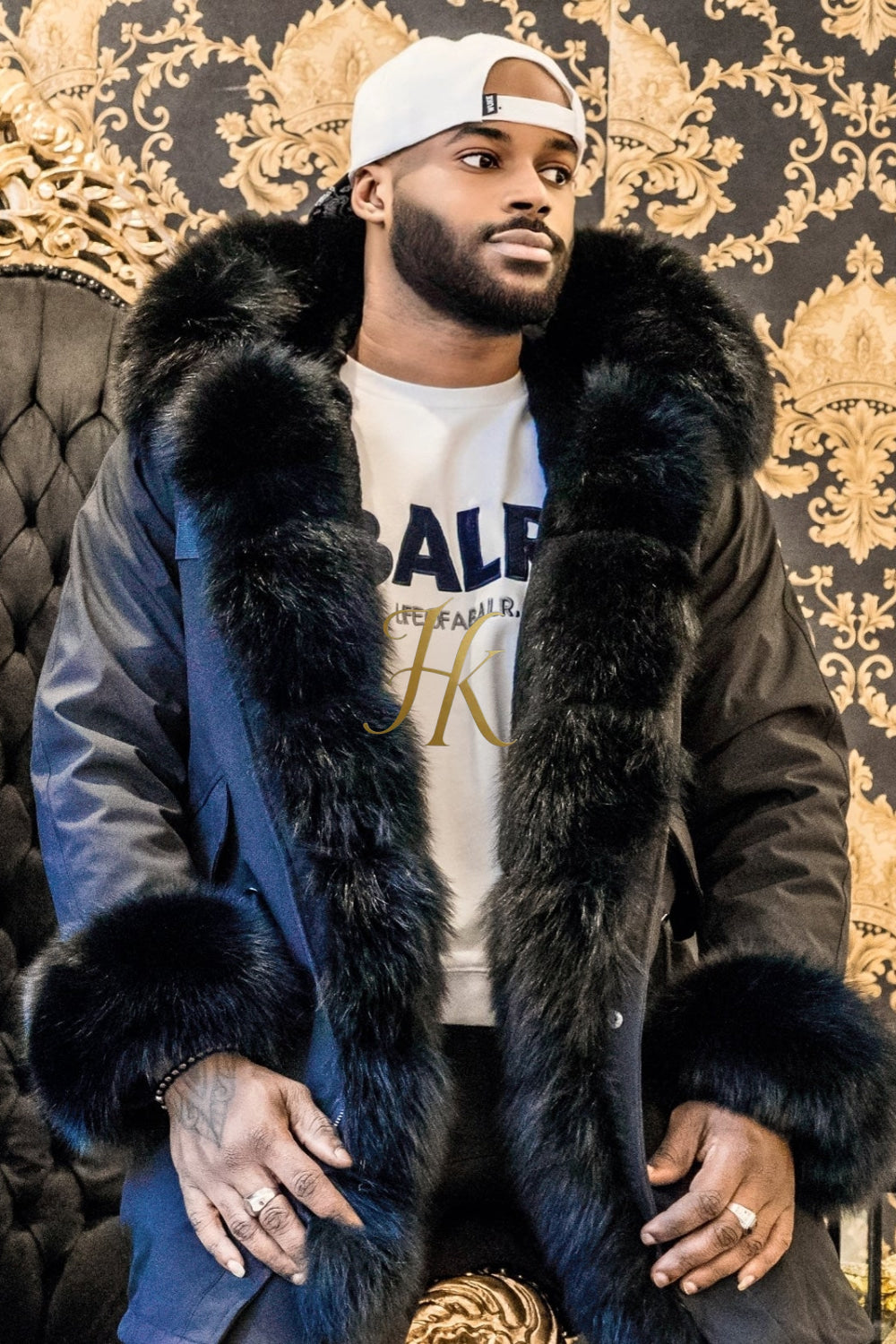 Unisex Luxury Eco-Friendly fox fur Coat - Stay Warm in Style and Sustainability - kayibstrore