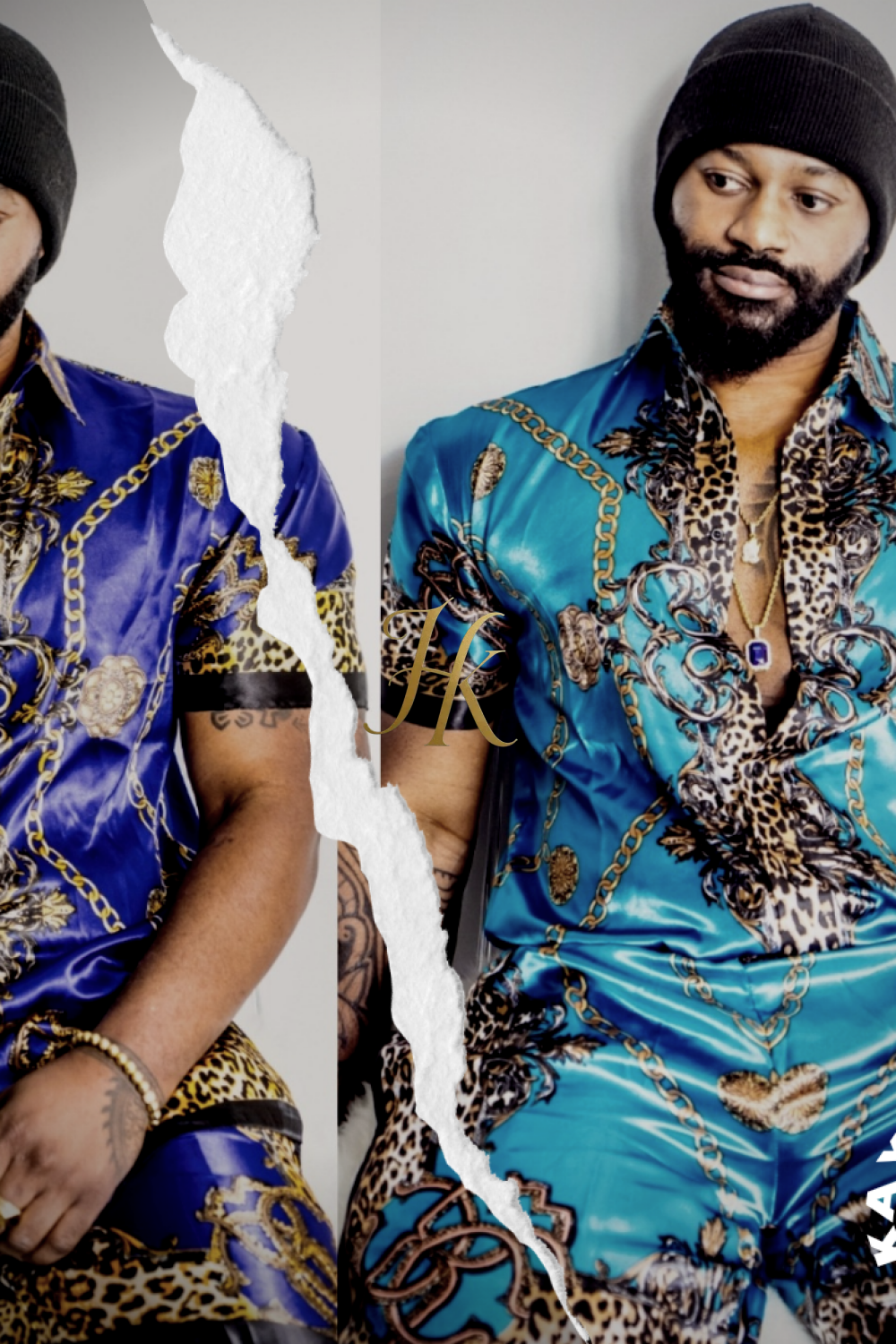 Mens Luxury Silk Set 2 Pcs