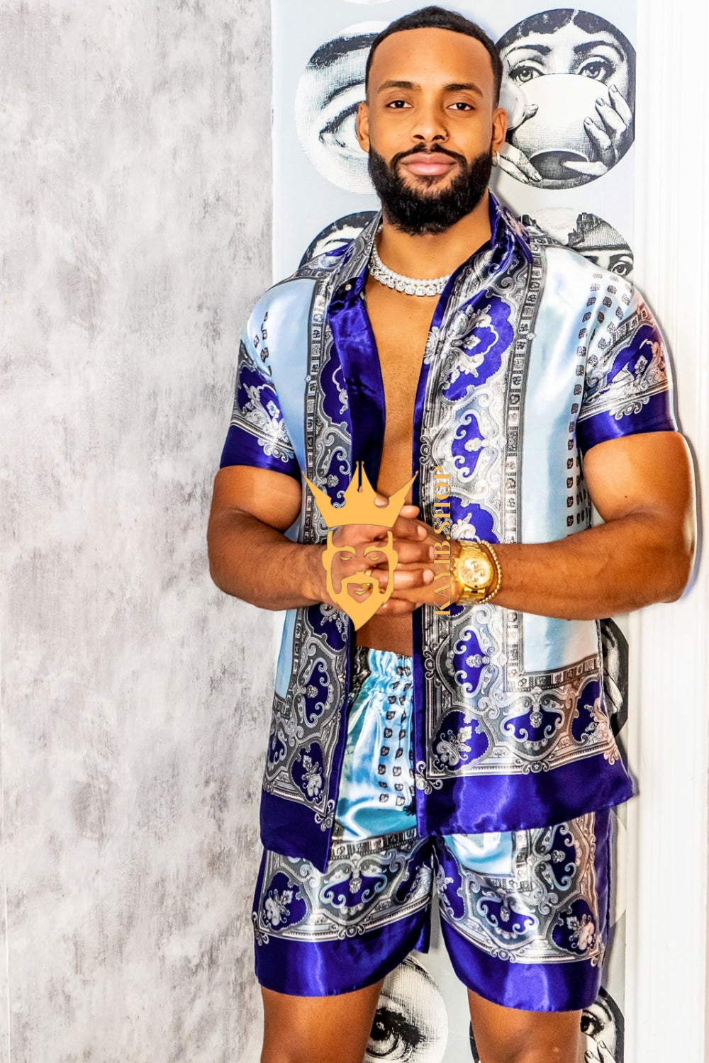 Men's Luxury Silk Dress Set Outfit - Elevate Your Style Game with Ultimate Comfort and Unbeatable Quality - kayibstrore