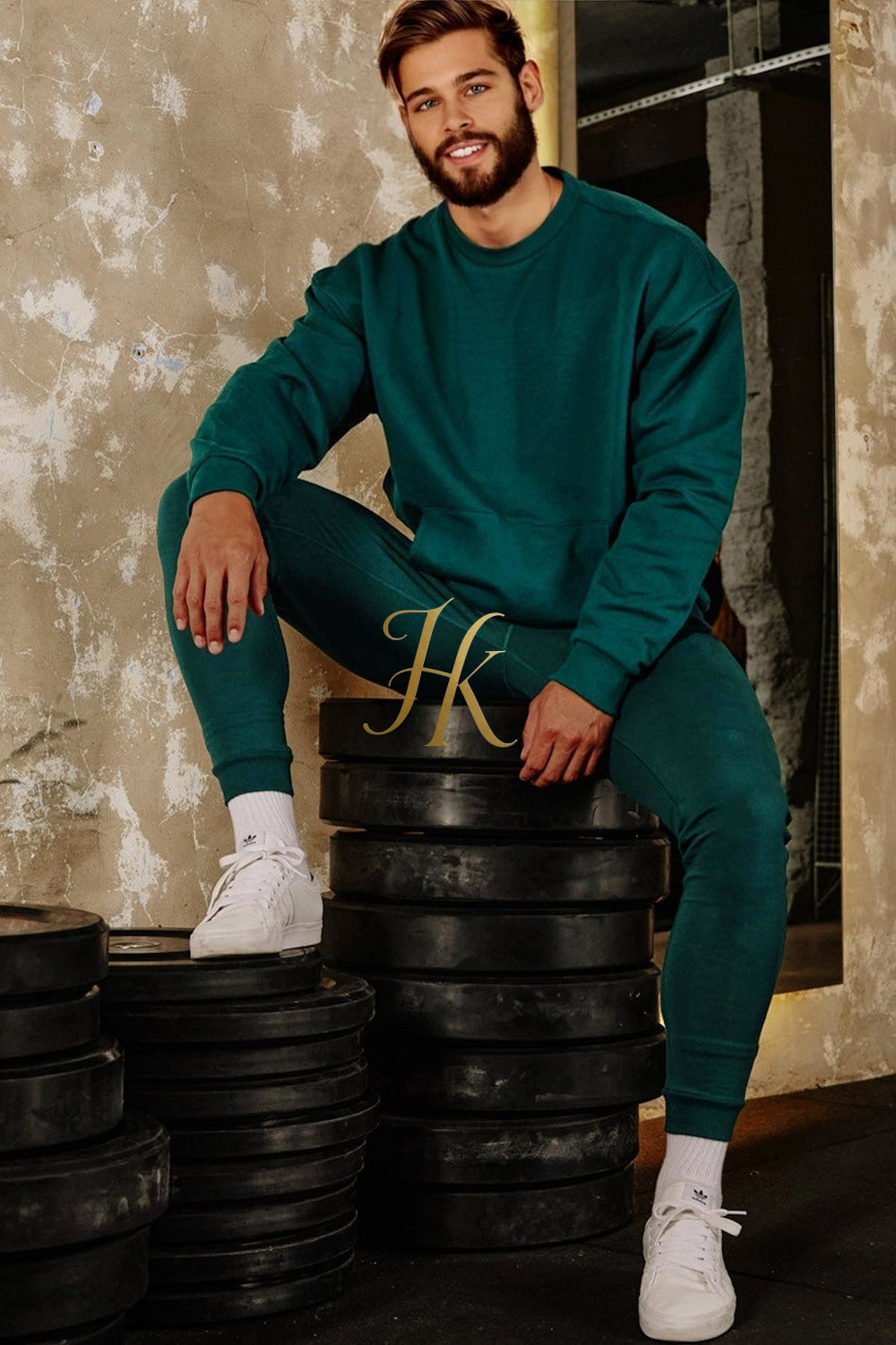Matching Couple Sweatsuits, His and Hers Outfit, Matching Couple Jogger Suits, Couple Matching Gift, Couple Green Hoodies, Couple Outfit - kayibstrore