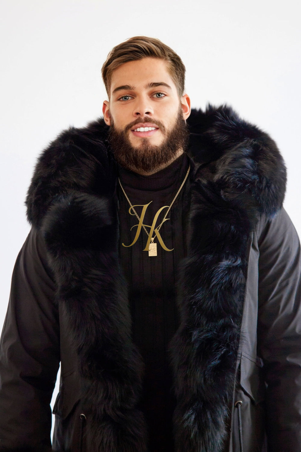 Unisex Luxury Eco-Friendly fox fur Coat - Stay Warm in Style and Sustainability - kayibstrore